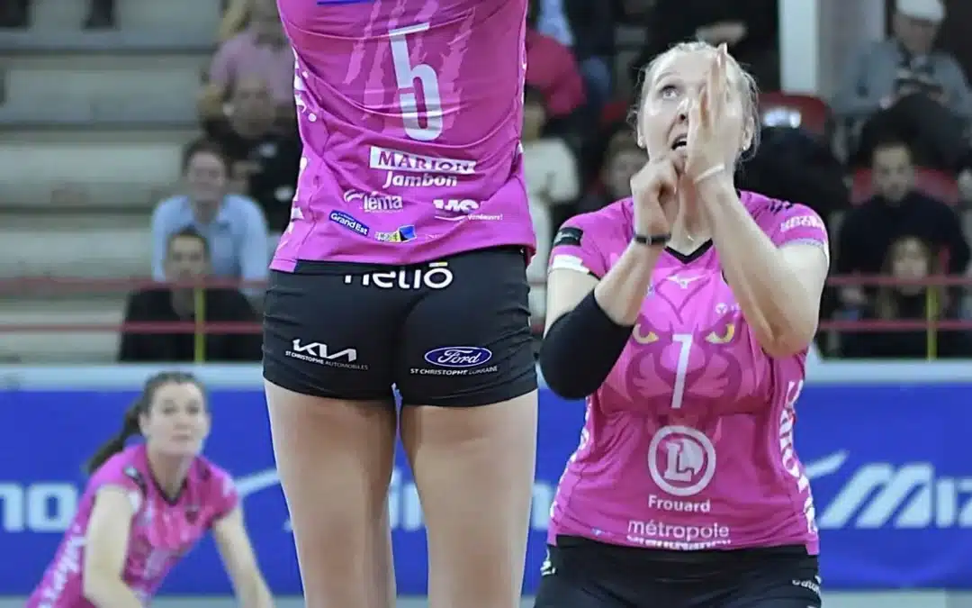 100% SPORTS : retour sur le succès du Vandoeuvre Nancy Volley-Ball face à Saint-Dié (3-0) avec Margaret Wolowicz
